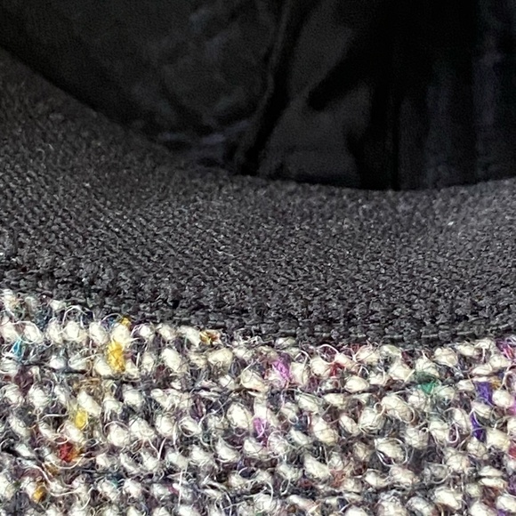 Donegal Handwoven Wool Tweed Ireland Fedora Hat- Sz-7 1/8 - Picture 9 of 13